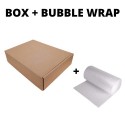 Box + Bubble Wrap +Rp7.000
